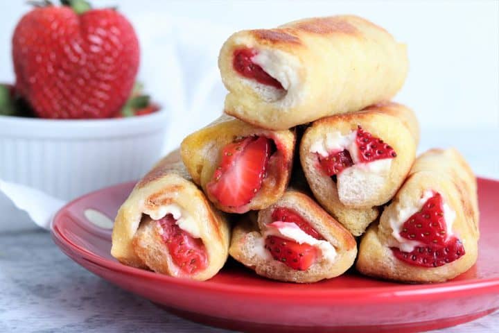 French Toast Roll Ups 