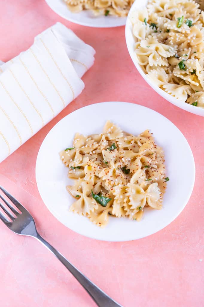 Asian Bow Tie Pasta Charisse Yu