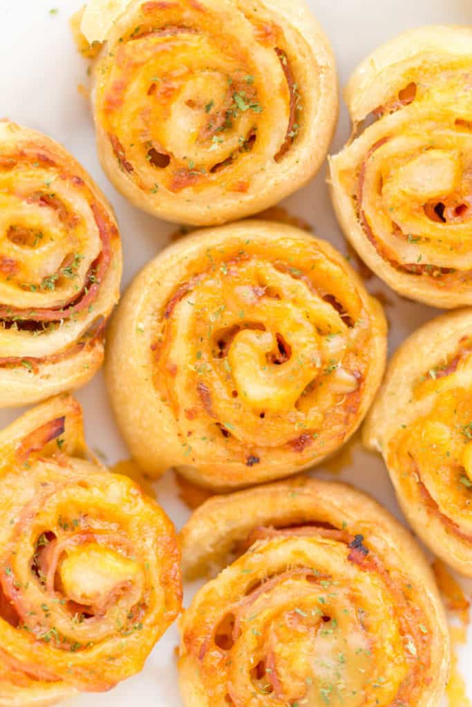 Ham and Cheese Pinwheels Charisse Yu