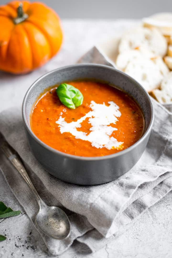 Creamy Tomato Soup - Vegan and Delicious!