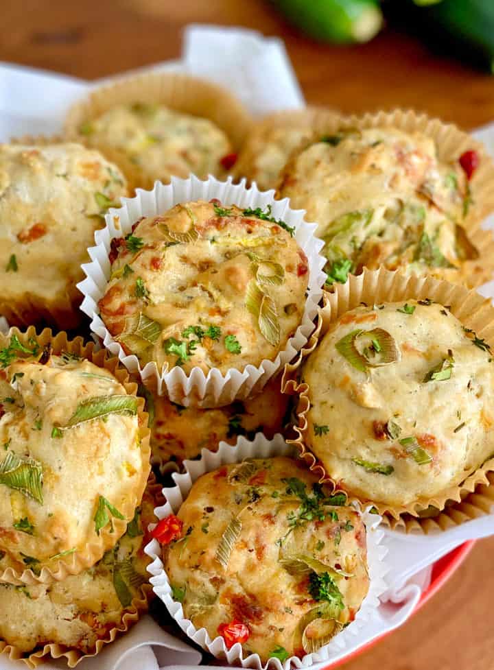 Savory Vegetable Muffins - Charisse Yu