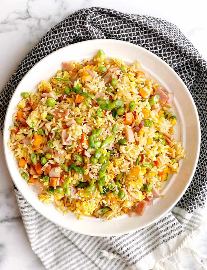 Easy Ham Fried Rice Charisse Yu