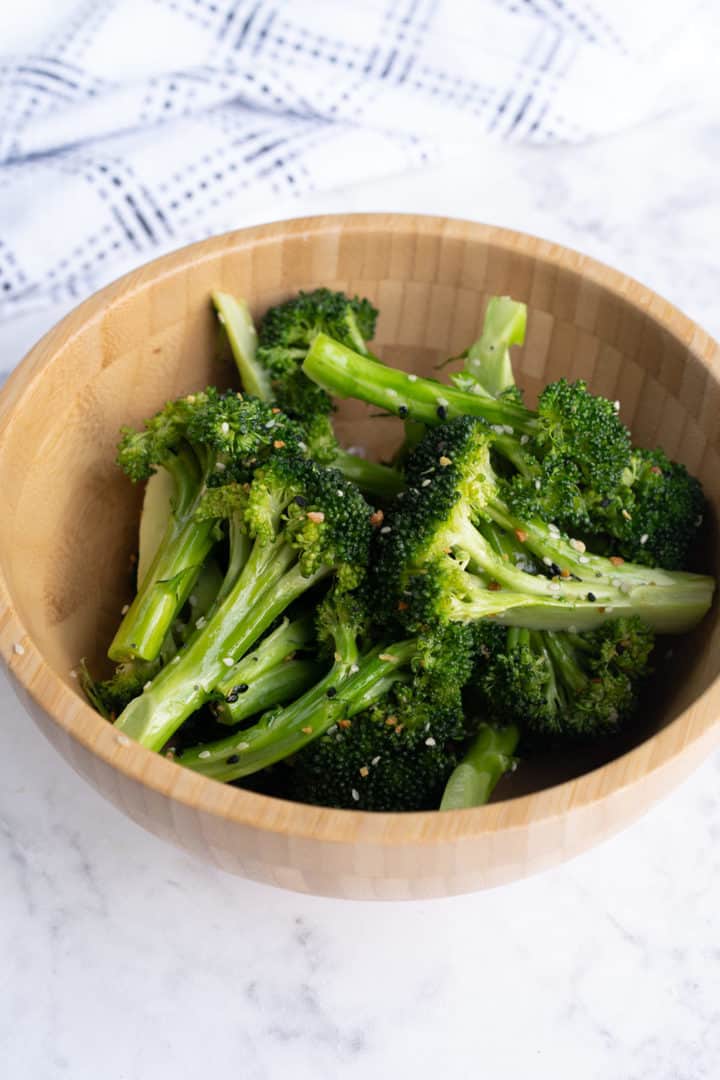 bowl of broccoli 
