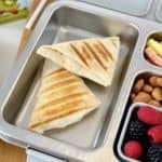 lunch box with tortilla wrap