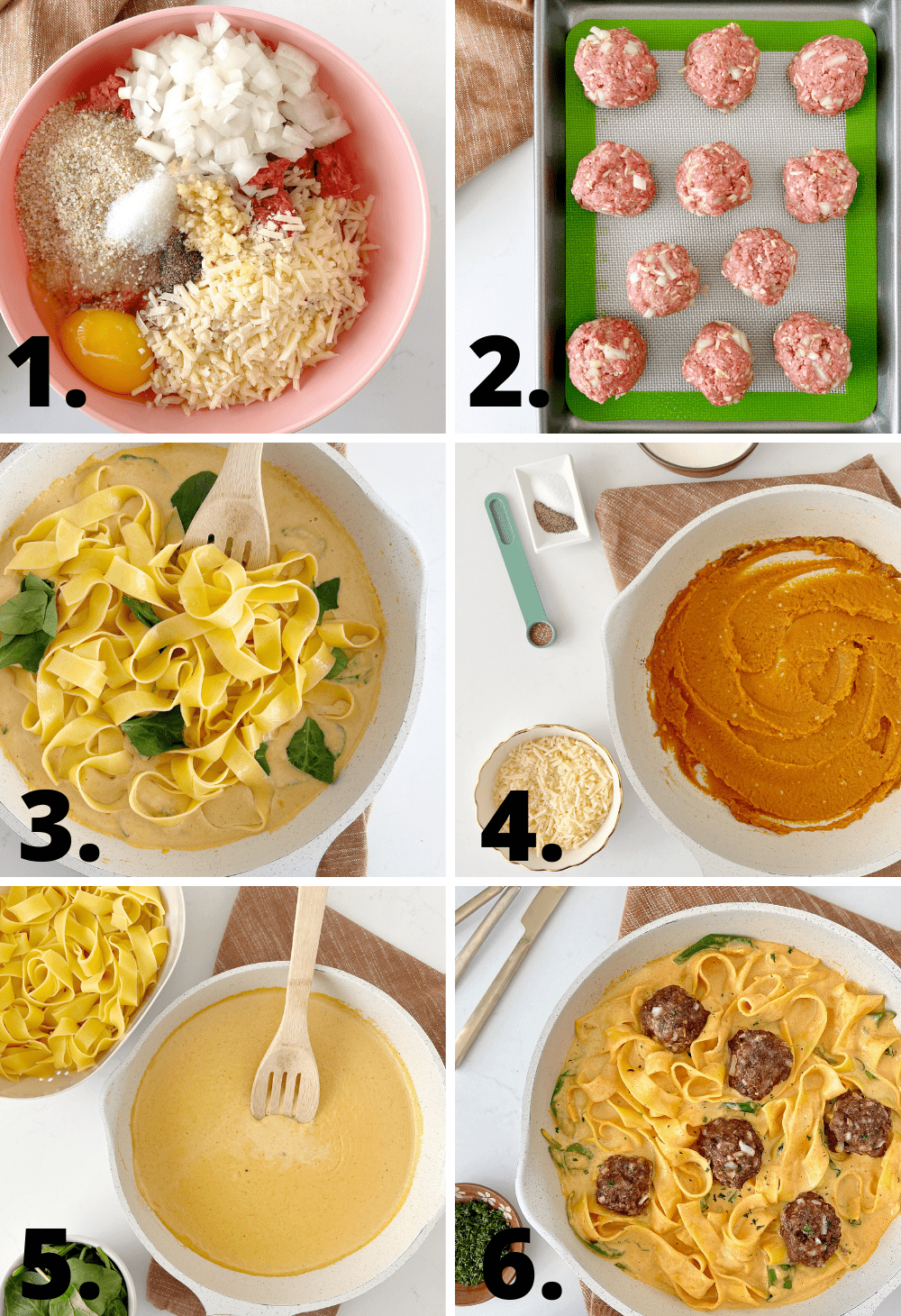 how to make pumpkin pasta diagram 