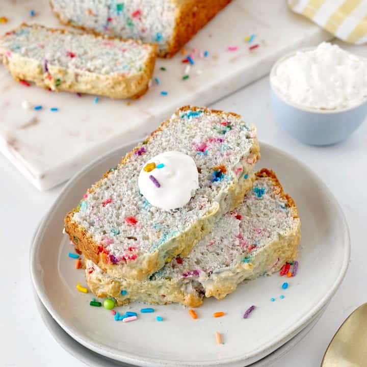 cake with slices on top of a plate