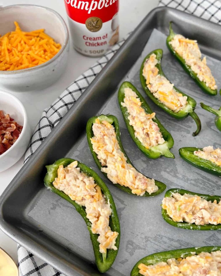 Chicken Jalapeno Poppers - Charisse Yu