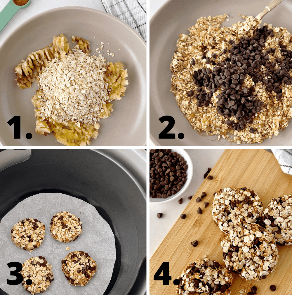 how to make air fryer cookies 