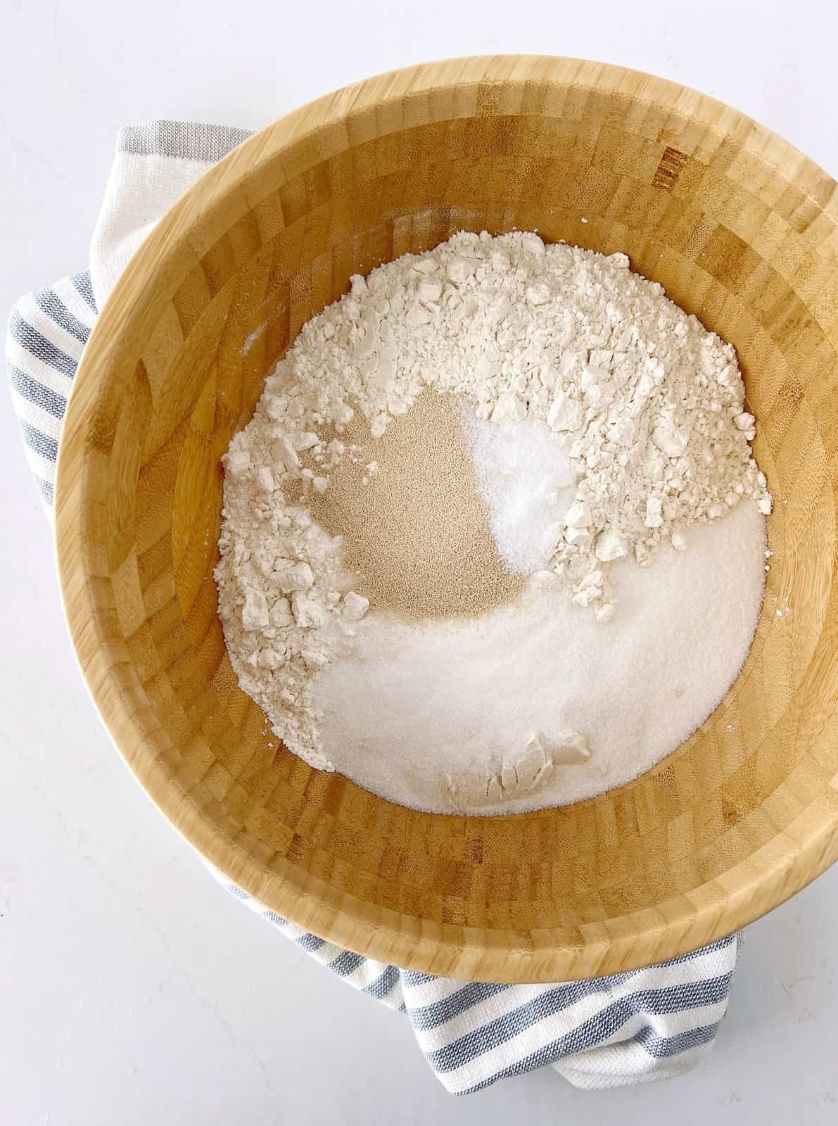 bowl of flour 