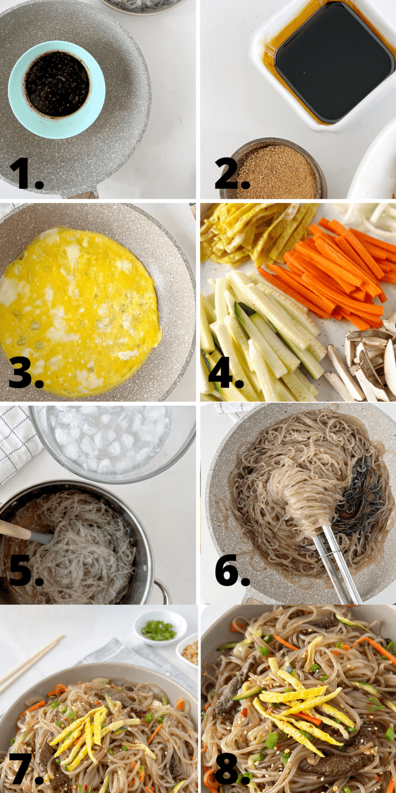 how to make korean glass noodles diagram 