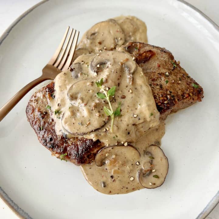 Mushroom Steak Sauce Charisse Yu