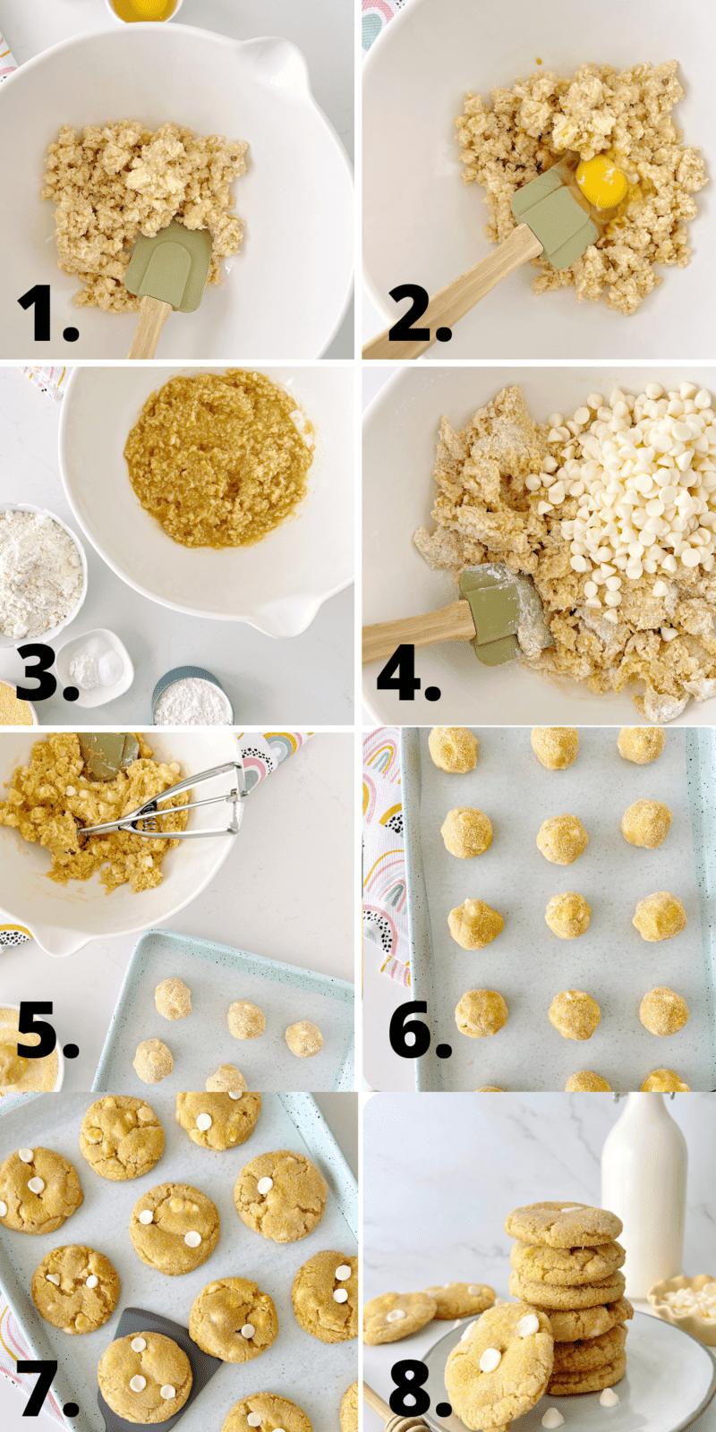 how to make cornbread cookies 