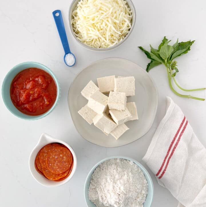 ingredients for tofu crust