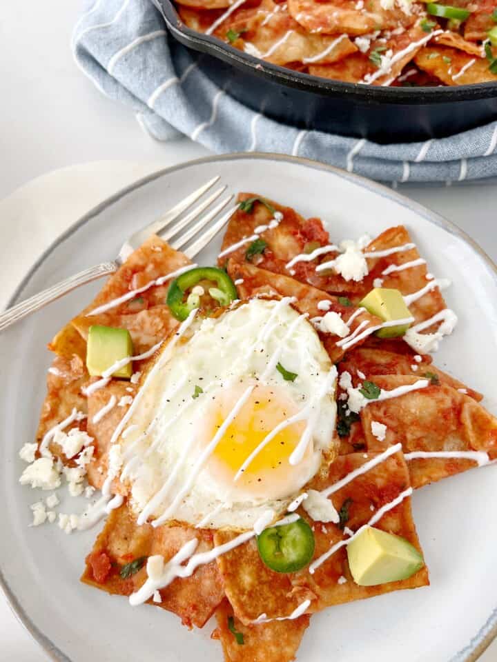 plate of chilequiles