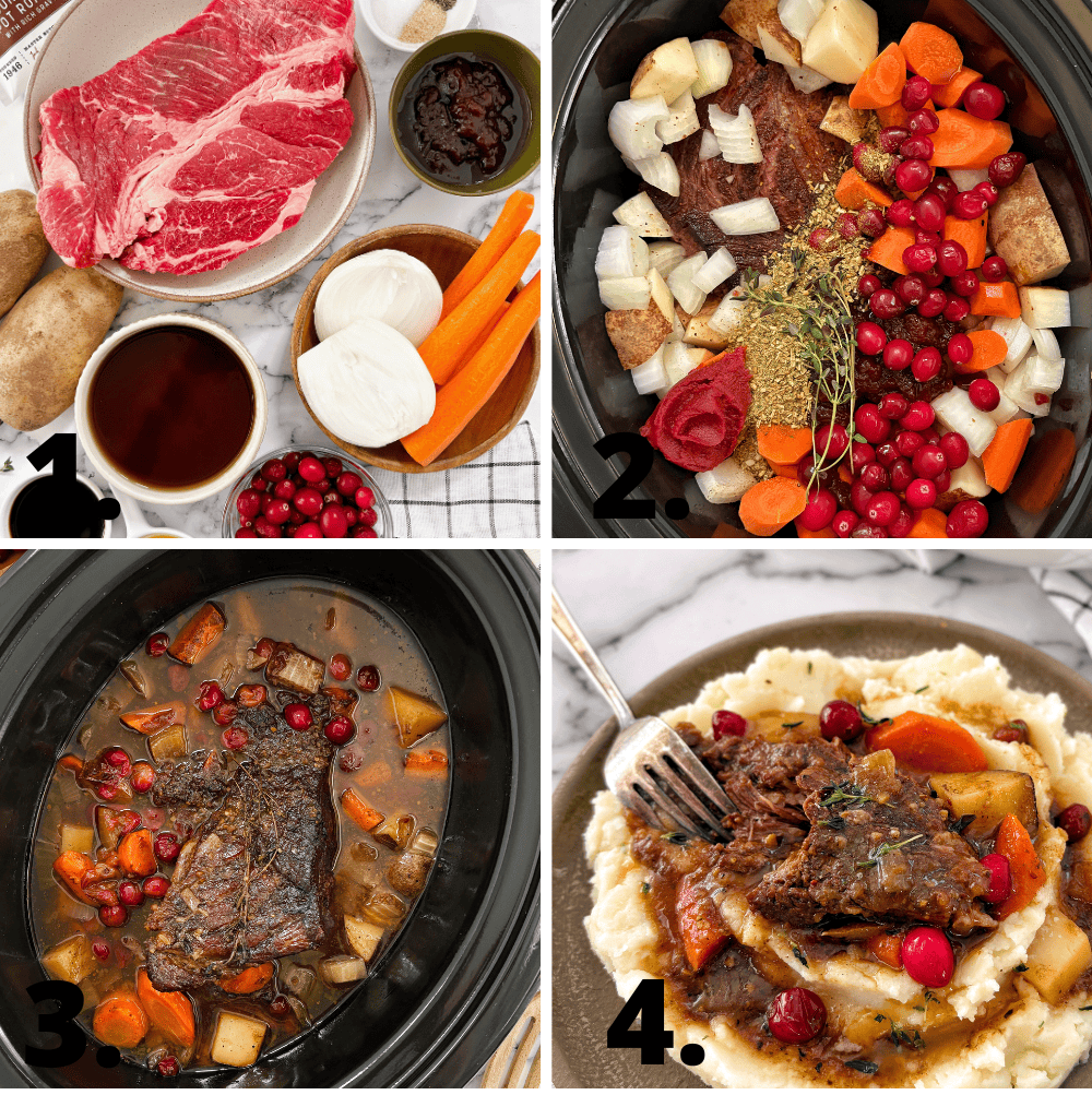 How to make cranberry roast diagram